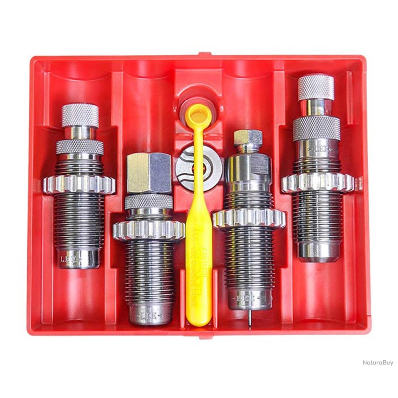 jeux de 4 outils carbure Deluxe armes de poing - Lee Precision 9 x 19 jeux de 4 outils carbure Deluxe armes de poing - Lee Precision 9 x 19