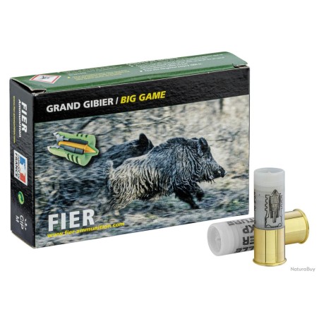 Cartouche Fier à balle Expansive 27,5 g - Cal.12/70 bte de 5