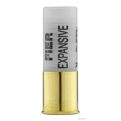 Cartouche Fier à balle Expansive Nature 24,3 g - Cal.12/70 bte de 5
