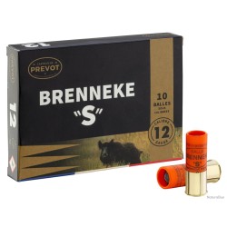 Cartouche Prevot à balle Brenneke-S - Cal. 12/70 bte de 10