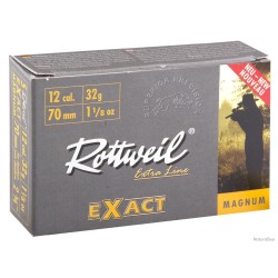 Cartouche Rottweil Exact ''Magnum'' - Cal. 12/70 bte de 5