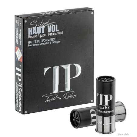 Cartouches TUNET Haut Vol 12/70 Plomb 5 N°6 bte de 10