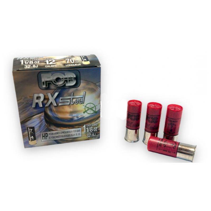 CARTOUCHES FOB RX 32 HP STEEL 4-7