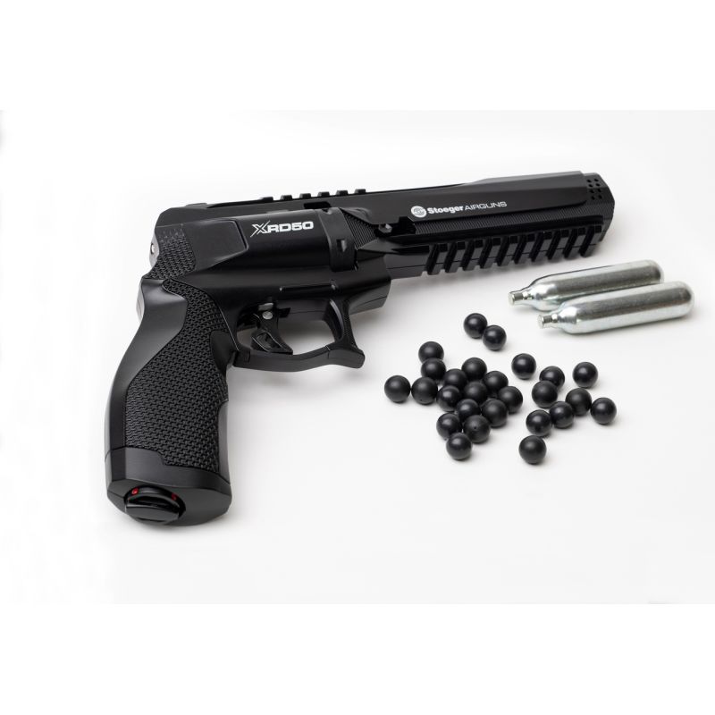 REVOLVER CO2 STOEGER XRD50 Cal. .50 12,6J + 50 billes
