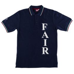 Polo Fair manches courtes Bleu. POLO FAIR T.M