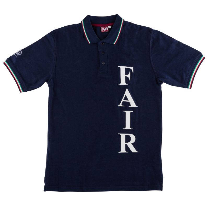 Polo Fair manches courtes Bleu. POLO FAIR T.S