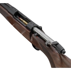 Carabine de chasse à verrou type battue Gaucher bois - canon fileté 7 x 64