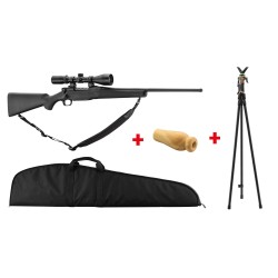 Pack Carabine Mossberg Patriot .243 Win spécial renard .243 Win/