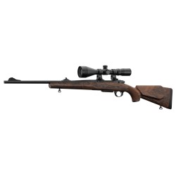 Pack carabine de chasse Affût Baldi CF01 222 Rem aspect bois   + Lunette 3-12 x 56 + Montages .222 Rem/