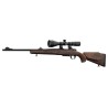 Pack carabine de chasse Affût Baldi CF01 222 Rem aspect bois   + Lunette 3-12 x 56 + Montages .222 Rem/