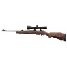 Pack carabine de chasse Affût Baldi CF01 222 Rem aspect bois   + Lunette 3-12 x 56 + Montages .222 Rem/