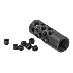 Stalon - Frein de bouche coloris inox Max. 7,62mm - M18x1